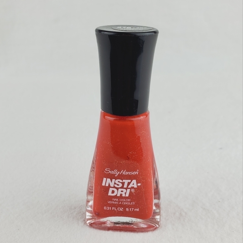 3 FOR $13 🔥Sally Hansen insta dry nail polish 276/257 ablazing - Picture 5 of 8